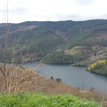 Casa Campacinas Casas Vacacional Con Vistas Del Rio Prázdninový dům O Carballo