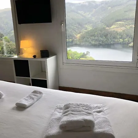 Casa Campacinas Casas Vacacional Con Vistas Del Rio 펜션 O Carballo